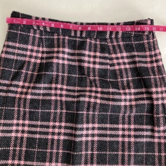 Pink Plaid Skirt 8 - Picture 7 of 12